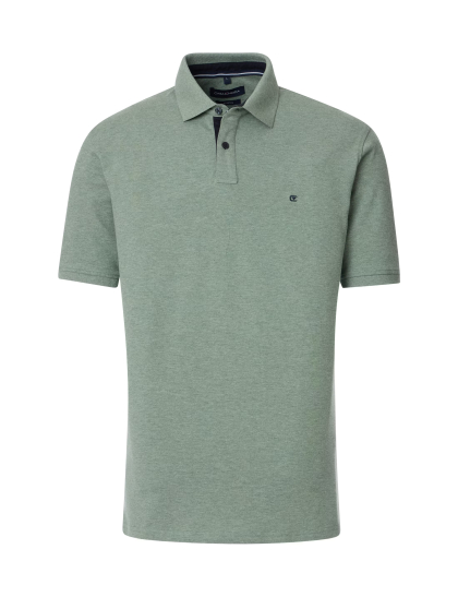 Casa Moda Polo 7037 zelený panské tričko