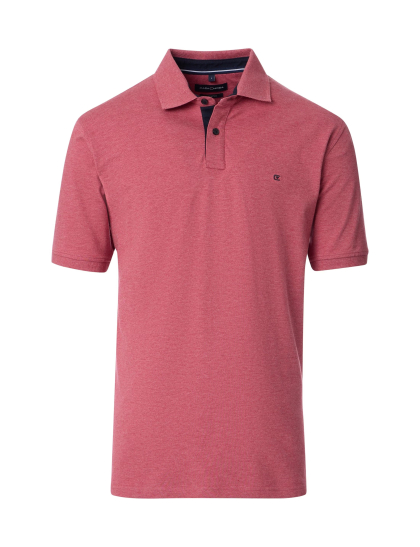 Casa Moda Polo 7041 červený panské tričko