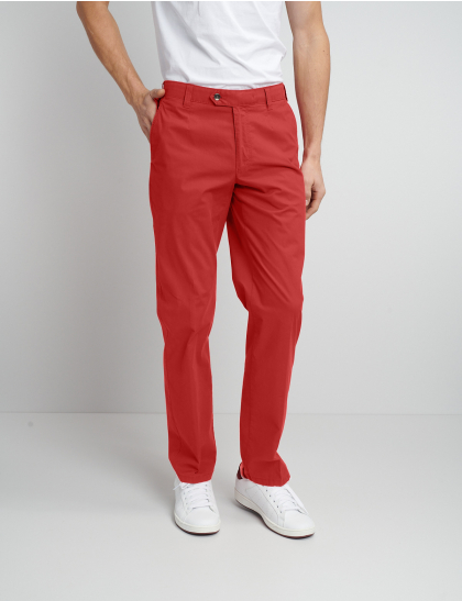 Meyer Monza 5414 červený panské kalhoty 