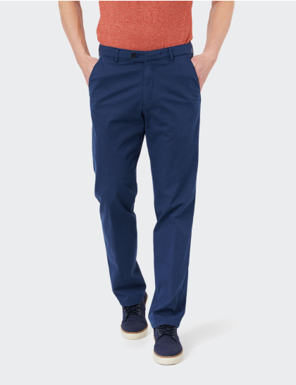 W. Wegener Eton 5526 bleumarin pánské kalhoty