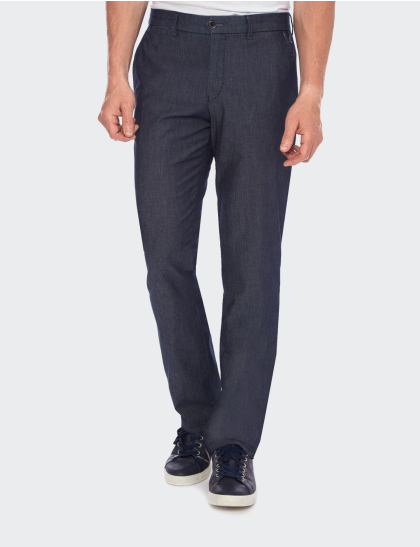 W. Wegener 5687 Conti bleumarin panské kalhoty 