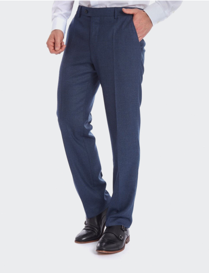 W. Wegener 6151 Eton modré pánské kalhoty
