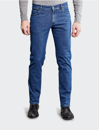 W. Wegener Jeans Cordoba 6899 modrý panské kalhoty