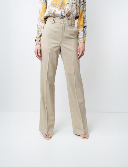 W. Wegener Martha 7344 béžová dámské kalhoty 