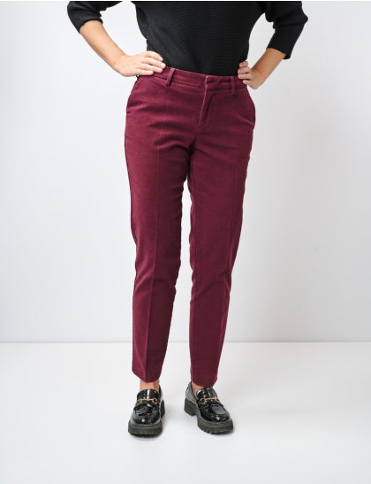 W. Wegener Elena 8659 Burgundské dámské kalhoty