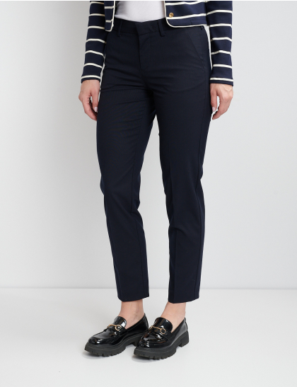 W. Wegener Elena 8670 Modrý dámské kalhoty