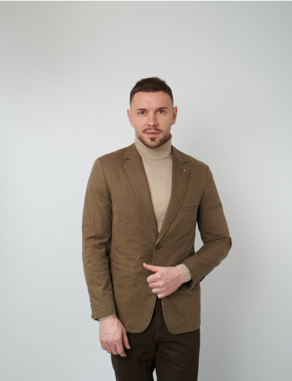 W. Wegener Kenny 2S H013-43 hnědý panské sako