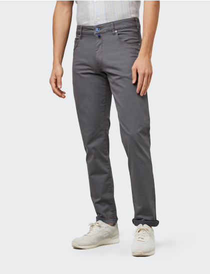 Meyer Slim 6172/07 šedá panské kalhoty