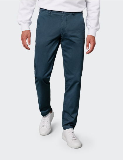 M5 by Meyer Chino 6001 modrý panské kalhoty