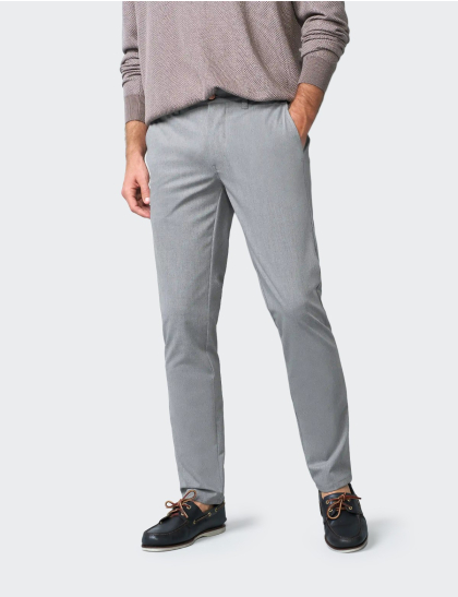 M5 Move 6196 – světle šedé pánské kalhoty