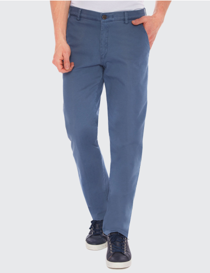 W. Wegener Major 5526 modré pánské kalhoty
