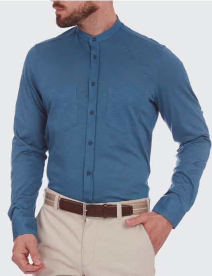 Wegener 5957 modrá košile 