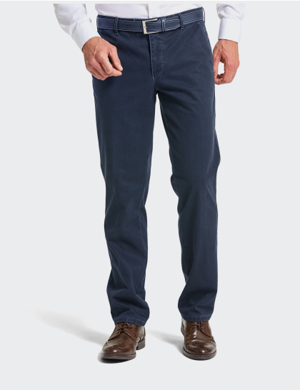 W. Wegener 6567 Eton modrý panské kalhoty