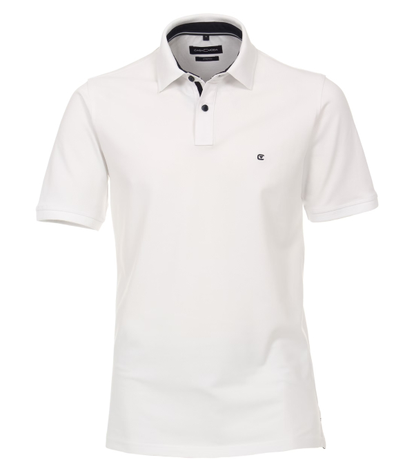 Casa Moda Polo 7000 bílý panské tričko