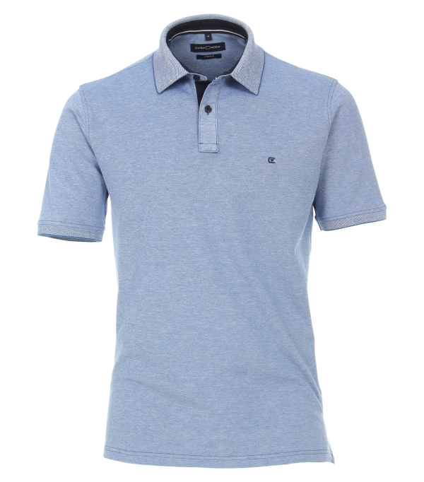 Casa Moda Polo 7014 šedá panské tričko