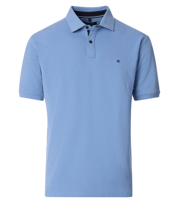 Casa Moda Polo 7016 modrý panské tričko