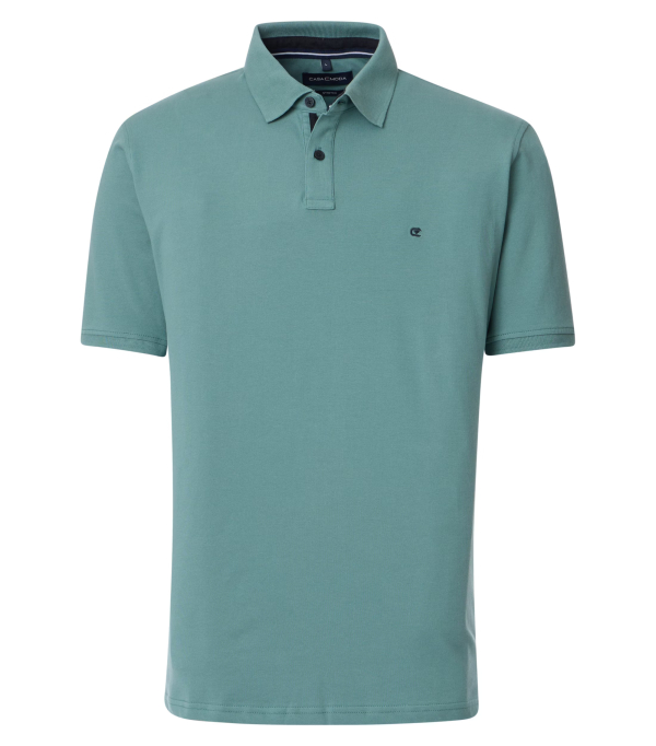 Casa Moda Polo 7039 tyrkysový panské tričko