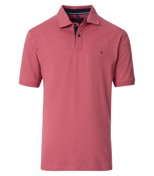 Casa Moda Polo 7041 červený panské tričko
