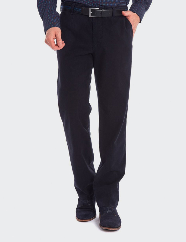 Pantaloni Barbati Meyer Monza 6455 Albastru închis