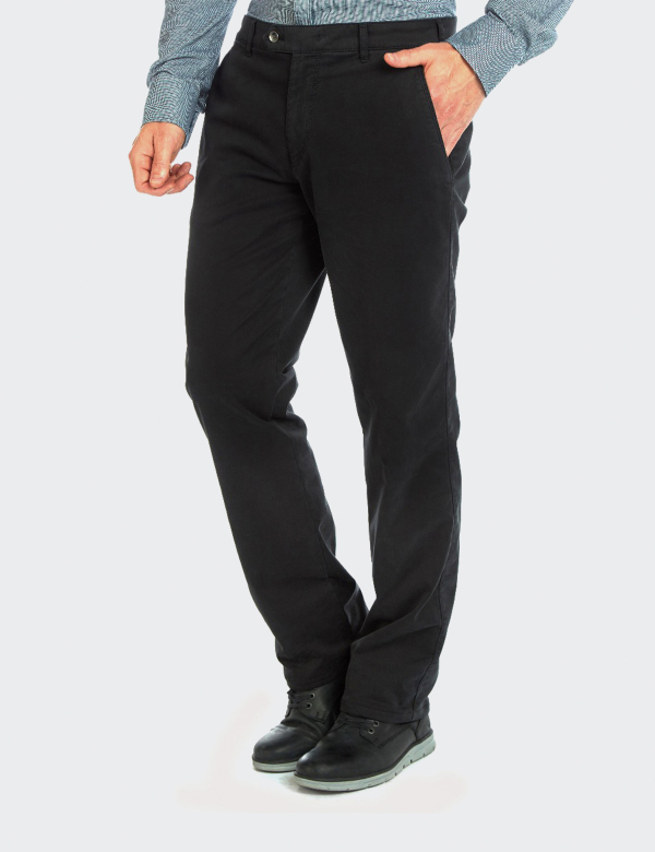 Meyer Bonn 6468 černá pánské kalhoty