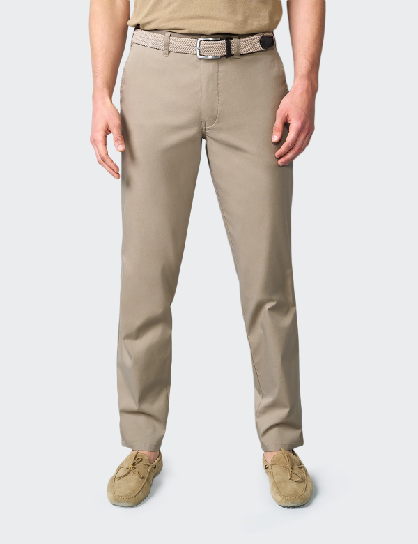M|5 Chino 6010 – béžové pánské chino kalhoty