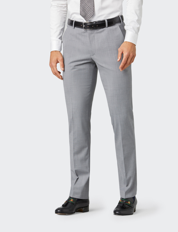 Meyer Roma 9344/06 šedá panské kalhoty