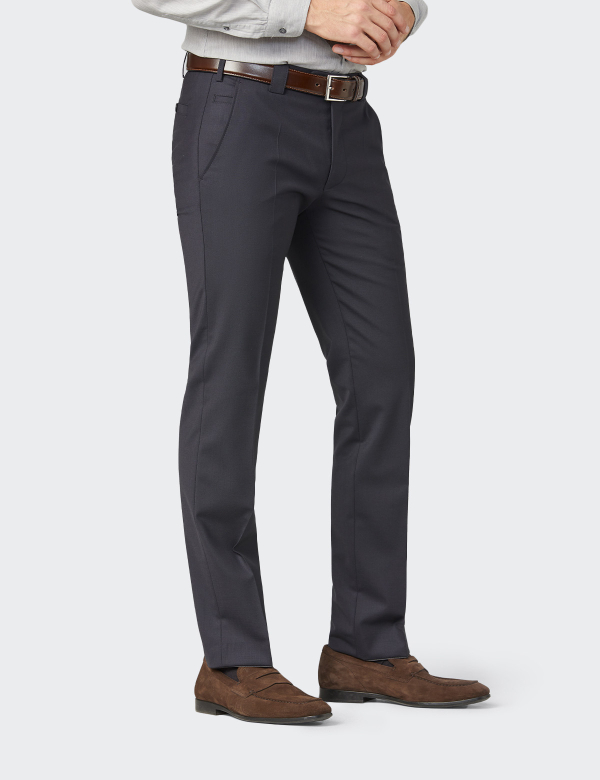 Meyer Roma 9344/17 modrý panské kalhoty