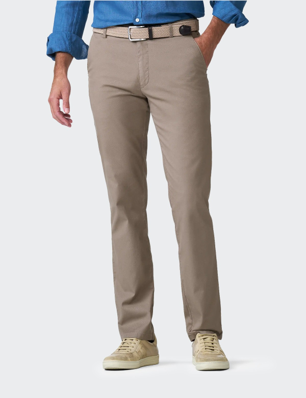 Meyer Oslo 5081 – cappuccino pánské kalhoty