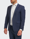 W. Wegener Jacket Nelson-s 5218 modré panské sako