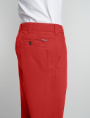 Meyer Monza 5414 červený panské kalhoty 