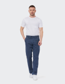 W. Wegener Eton 5513 bleumarin pánské kalhoty 