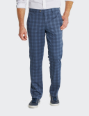 W. Wegener Eton 5516 bleumarin pánské kalhoty 