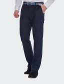 W. Wegener Eton 5638 navy pánské kalhoty 