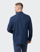 W. Wegener BlueJack 5685 modrý panské overshirt 