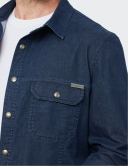 W. Wegener BlueJack 5685 modrý panské overshirt 