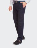 W. Wegener Eton 5687 bleumarin pánské kalhoty 