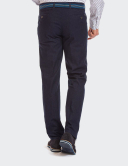 W. Wegener Eton 5687 bleumarin pánské kalhoty 