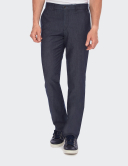 W. Wegener 5687 Conti bleumarin panské kalhoty 