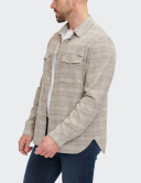 Pánská sako W. Wegener overshirt SummerBreeze 5792 béžová