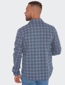 W. Wegener Best-Buddy 5916 modrý panské overshirt