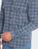 W. Wegener Best-Buddy 5916 modrý panské overshirt
