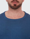 Pulover Wegener Crew Neck 5943 Albastru