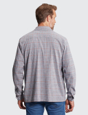 W. Wegener Check-Friends 5998 modrý panské overshirt 