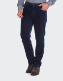 W. Wegener Douglas 6569 modrý panské kalhoty