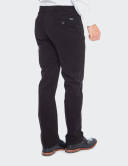 W. Wegener Eton 6589 černá panské kalhoty