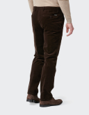 W. Wegener Eton 6653 hnědé pánské kalhoty