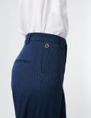 W. Wegener Martha 8507 modré dámské kalhoty