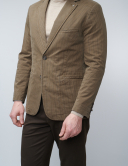 W. Wegener Kenny 2S H013-43 hnědý panské sako