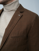 W. Wegener Bond H014 hnědý panské sako