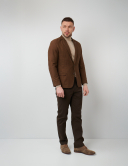 W. Wegener Bond H014 hnědý panské sako